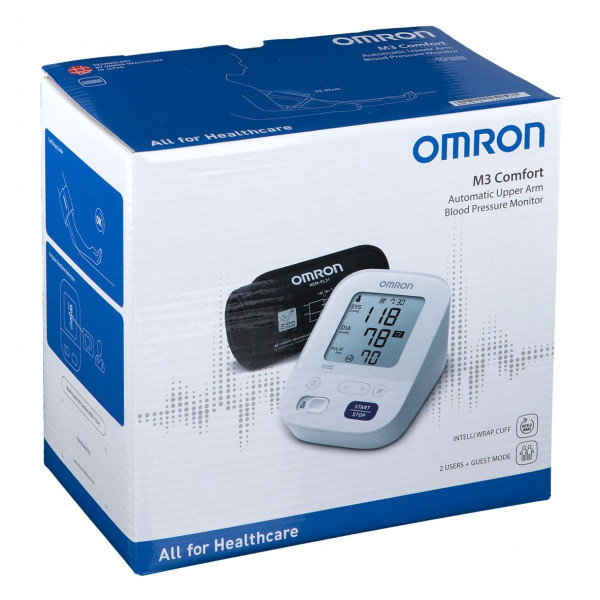 Automatic Upper Arm - Blood Pressure Control - OMRON M3 Comfort