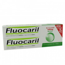 Toothpaste - Helps Prevent Cavities and Strengthens Enamel - Fluocaril - 2 x 75ml