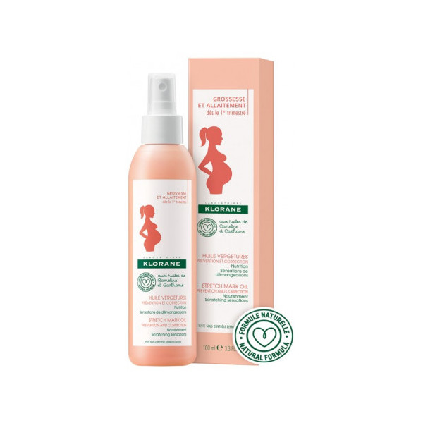 Stretch Mark Oil - Prevention and Correction - Klorane - 100ml