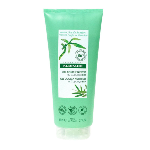 Nutritive Shower Gel - Bamboo sap - Klorane - 200 ml