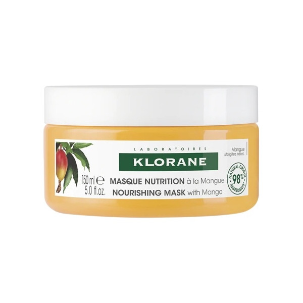 Masque Beurre de Mangue - Cheveux Secs - Klorane - 150 ml