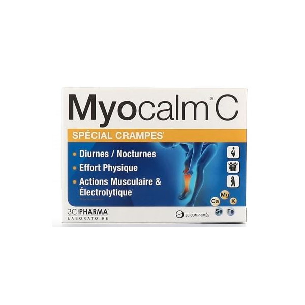 Myocalm C - Special Cramps - 3 Oaks - 30 Tablets