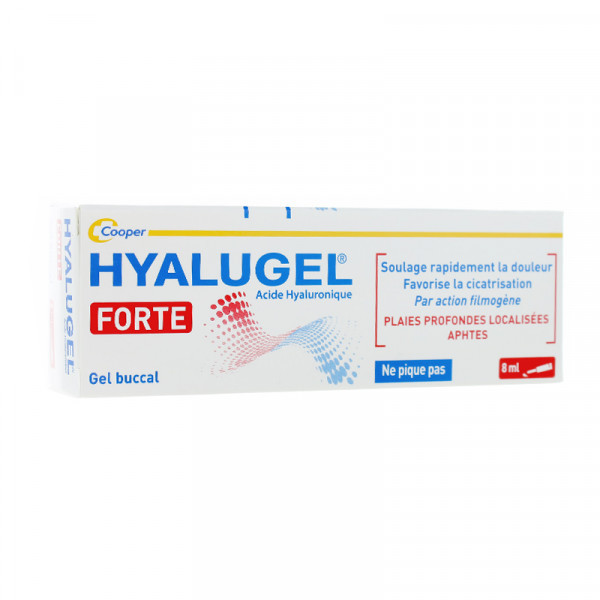 Gel Buccal - Hyalugel - Forte - Acide Hyaluronique - 8ml