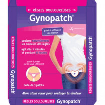 Gynopatch - Patch à Diffusion de Chaleur - Boîte de 3 Patchs
