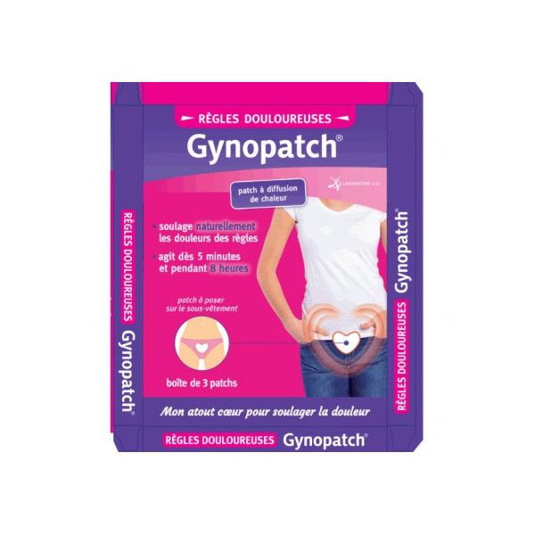 Gynopatch - Heat Delivery Patch - Box of 3 Patches