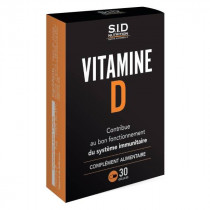 Vitamin D - Immune System - S.I.D. Nutrition - 30 Capsules