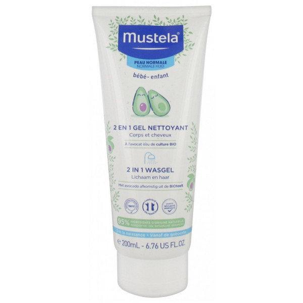 2 In 1 Hair And Body Cleansing Gel Mustela 0 Ml Mustela