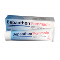 Pommade Bépanthen - Dexpanthénol 5% - Irritations de la Peau / Erythème Fessier du Nourrisson - Bayer - 100g