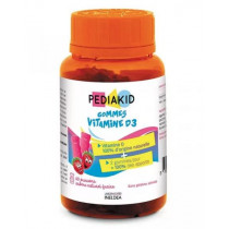 Gommes Vitamin D3 - Pediakid - Ineldea - 60 Gommes