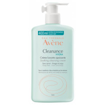 Soothing Cream Wash - Pump Bottle - Cleanance Hydra - Avene - 400ml
