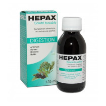 Complément Alimentaire - Digestion - Solution Buvable - Hepax - 125ml