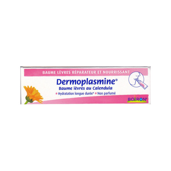 Dermoplasmine - Baume Lèvres Réparateur et Nourrissant - Calendula - 10 g