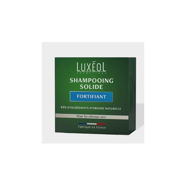 Shampooing Solide Fortifiant -  Luxéol - Cheveux Secs - 75 g