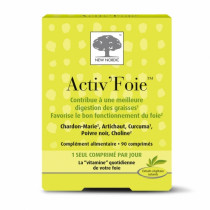 Activ’Foie Digestion of Fats and Liver Support, Box of 90 tablets