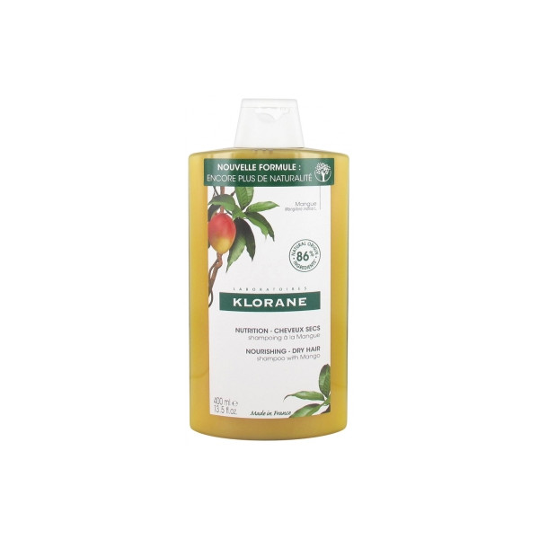 Shampoing Beurre de Mangue - Cheveux Secs - Klorane - 400ml