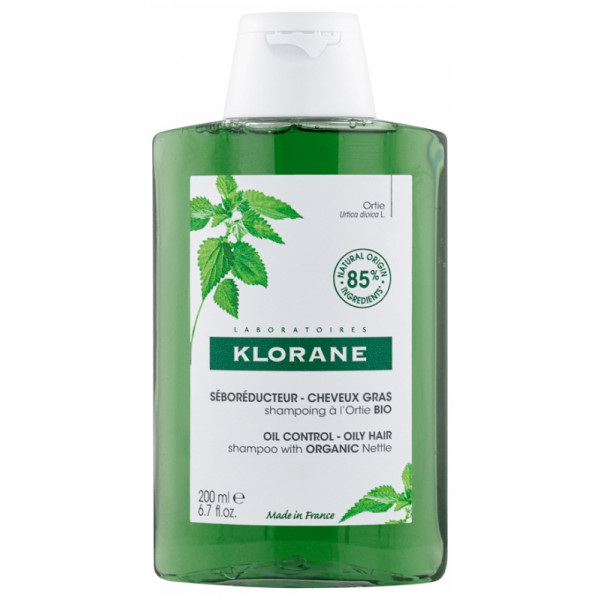 Nettle Seboregulator Shampoo for Oily Hair - Klorane - 200 ml