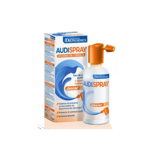 Ear Hygiene Audispray Junior Spray, Bottle of 25ml