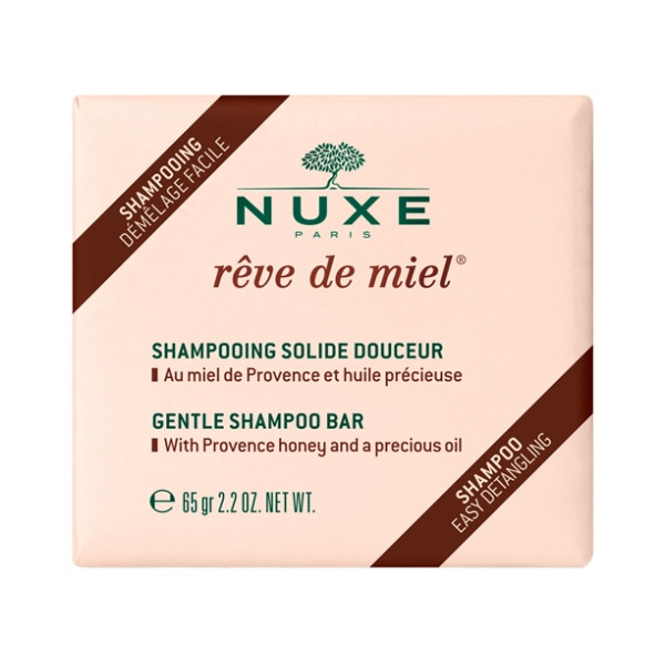 Gentle Solid Shampoo - Honey Dream - Nuxe - 65g