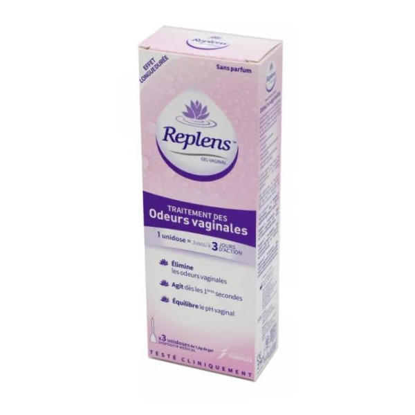 Traitement des Odeurs Vaginales - Replens - 3 unidoses