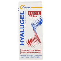 Hyalugel Buccal Spray Forte - Hyaluronic Acid - Cooper - 20 ml