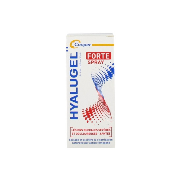Hyalugel Spray Buccal Forte - Acide Hyaluronique - Cooper - 20 ml