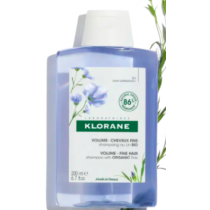 Linen Fiber Shampoo, Fine Hair, Klorane, 200 ml
