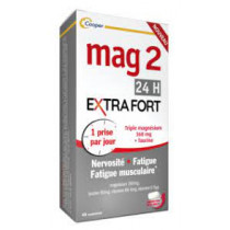 Mag 2 Magnésium 24H Extra Fort - 1 Prise Par Jour - 45 Comprimés