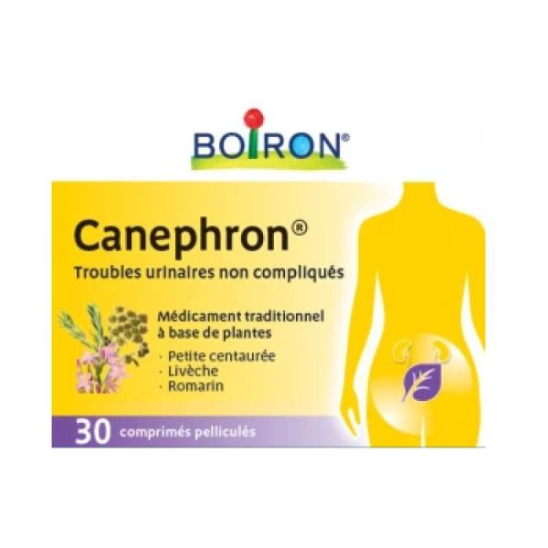Canephron - Troubles Urinaires - Boiron - 30 comprimés