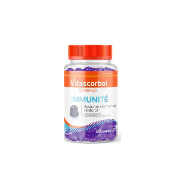 Vitascorbol Immunity - Reinforced immune system - 50 gums