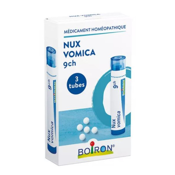 NUX VOMICA 9CH - 3 Tubes - Boiron