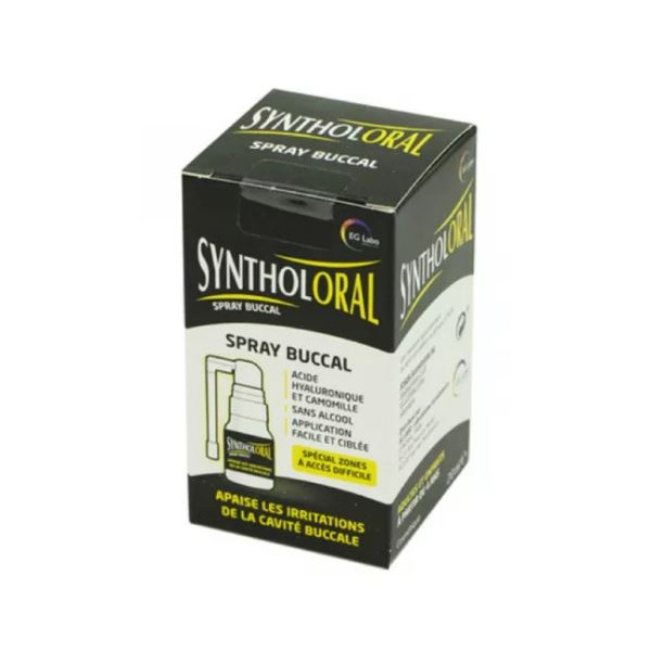 Syntholoral - Spray Buccal - Sans Alcool - 20 ml