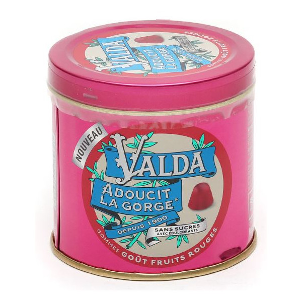 Valda - Adoucit la Gorge - Fruits Rouges - 140 g