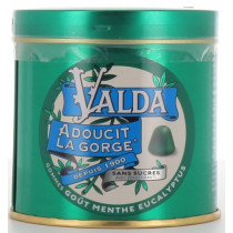 Valda - Goût Menthe & Eucalyptus - Sans Sucre - 160 g