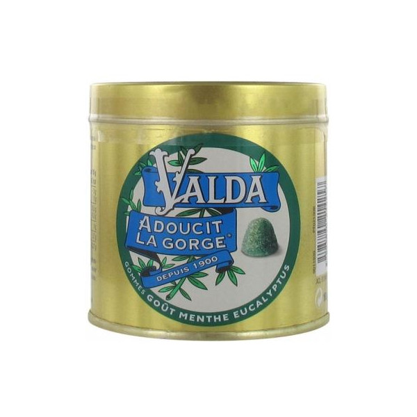 Valda - Adoucit la Gorge - Menthe Eucalyptus - 140g