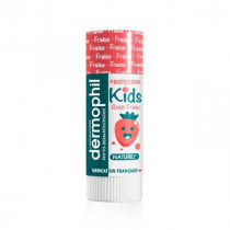 Stick Lèvres Enfant - Protection - Saveur Fraise - Dermophil Indien - 4 g