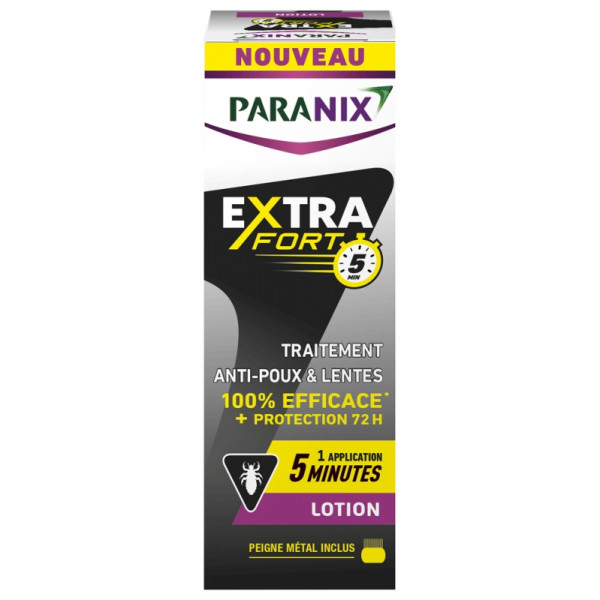 Lotion Traitement - Anti Poux et Lentes - Paranix Extra Fort - 100 ml