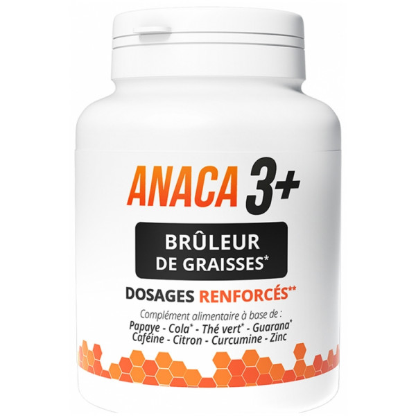 Fat Burner Capsules - Anaca 3+ - 120 Capsules Anaca 3