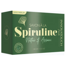 Savon à la Spiruline - Nettoie & Assainit - Innovatouch - 100g