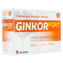 Hemorrhoids & Heavy Legs - Ginkor Fort - 30 Capsules
