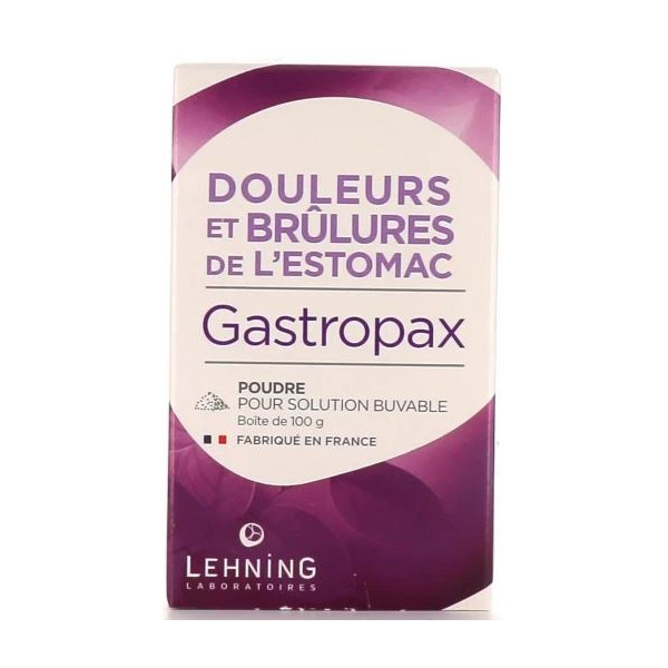 Gastropax - Douleurs et Brûlures De L'Estomac - Lehning - 100g