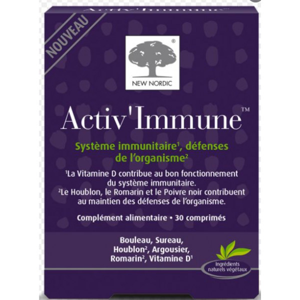 Activ'Immune - Système Immunitaire - 30 comprimés