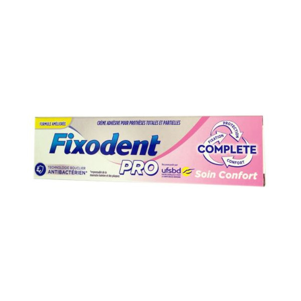 Fixodent Pro Comfort Care Fixative Cream 47g
