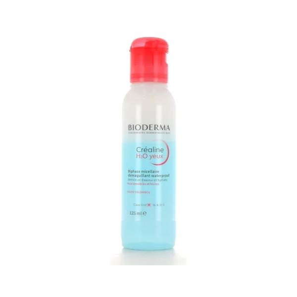 Créaline H2O Yeux - Biphase Micellaire Démaquillant - Bioderma - 125 ml