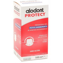 Bain de Bouche - Petits Saignements - Alodont Protect - Sans Alcool - 500ml