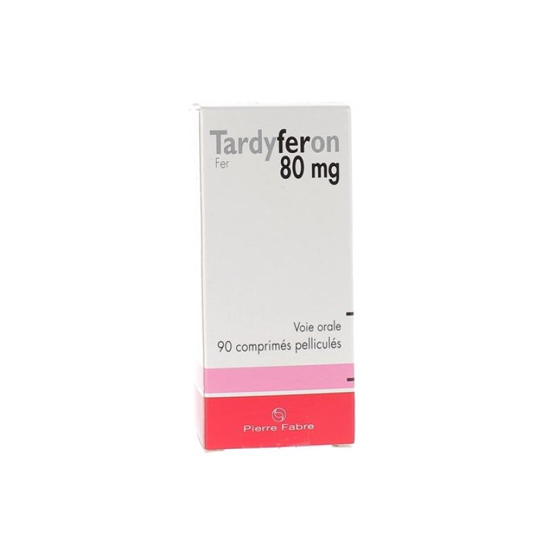 Tardyferon 80mg, Iron, 90 Coated Tablets