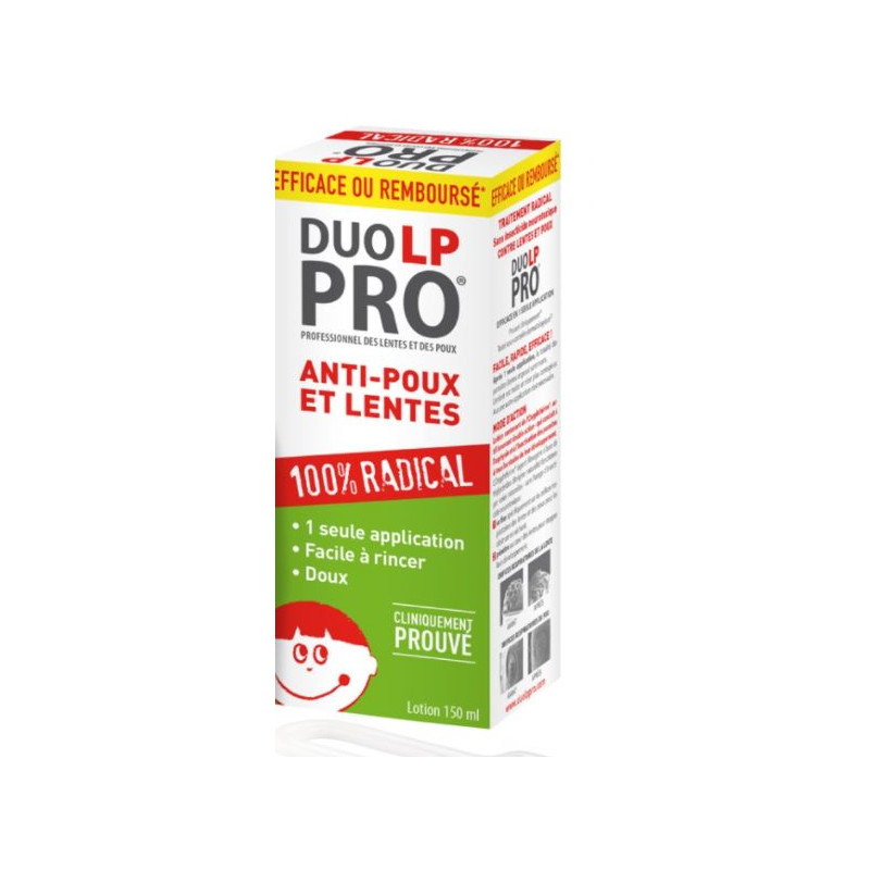 DuoLP Pro - Anti-Poux & Lentes - Lotion - 150 ml