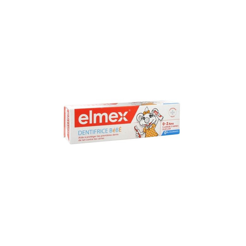 Toothpaste - Protection against cavities - Baby 0-2 years - Elmex - 50 ml