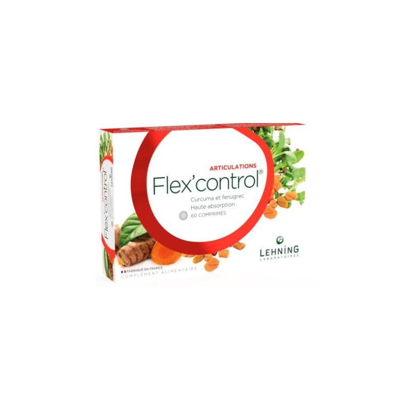 Flex'control - Articulations - Lehning - 60 comprimés