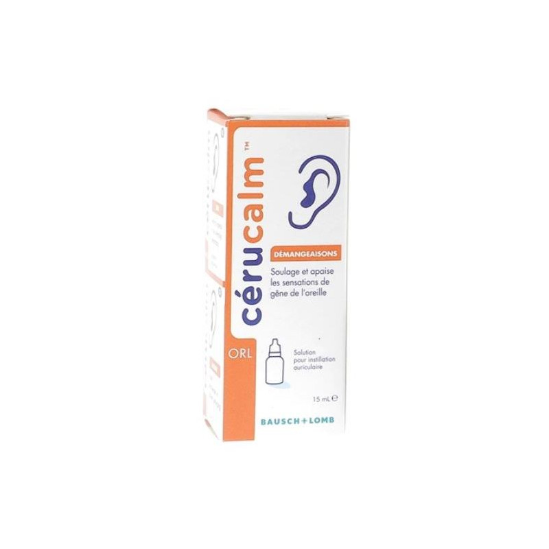 Cérucalm - Solution Auriculaire - Démangeaisons - 15 ml