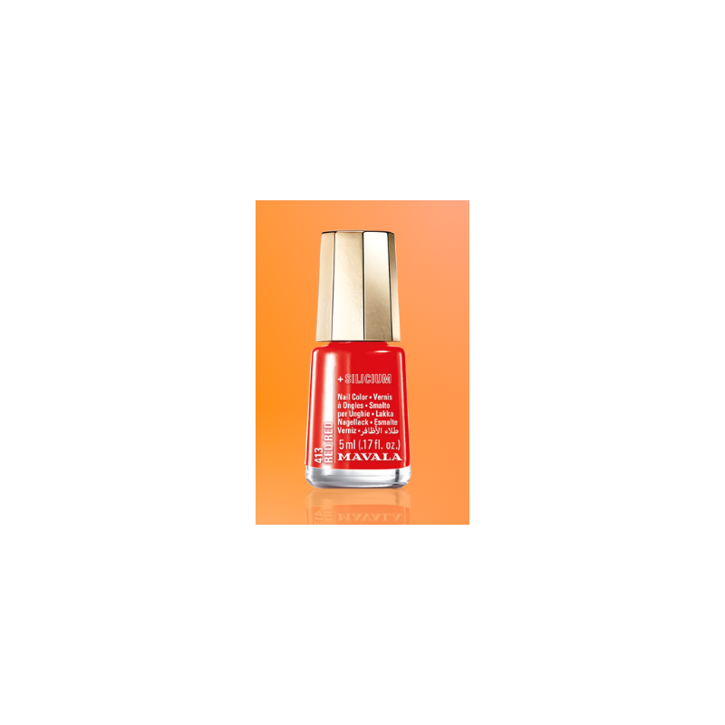 Nail Polish - Red Red - n ° 413 - Mavala - 5 ml